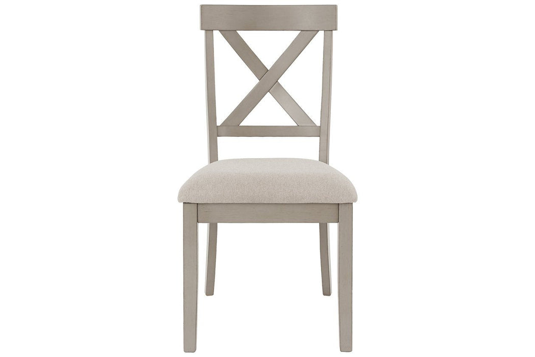 Parellen Gray Dining Chair (Set of 2) - D291-01 - Gate Furniture