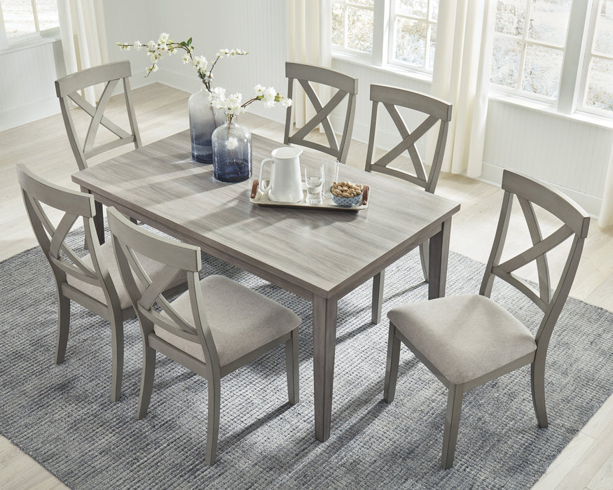 Parellen Gray Dining Room Set - Gate Furniture