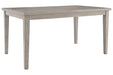 Parellen Gray Dining Table - D291-25 - Gate Furniture