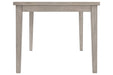 Parellen Gray Dining Table - D291-25 - Gate Furniture