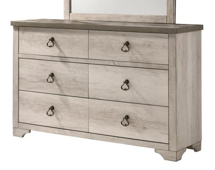 Patterson Driftwood Gray Dresser - B3050-1 - Gate Furniture