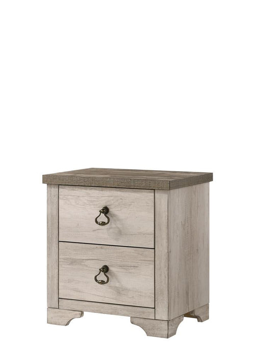 Patterson Driftwood Gray Nightstand - B3050-2 - Gate Furniture