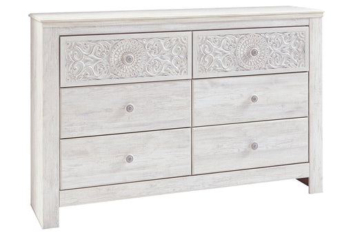 Paxberry Whitewash Dresser - B181-31 - Gate Furniture