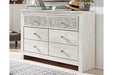 Paxberry Whitewash Dresser - B181-31 - Gate Furniture