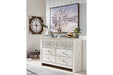 Paxberry Whitewash Dresser - B181-31 - Gate Furniture