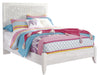 Paxberry Whitewash Full Panel Bed - Gate Furniture