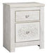 Paxberry Whitewash Nightstand - B181-92 - Gate Furniture