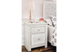 Paxberry Whitewash Nightstand - B181-92 - Gate Furniture