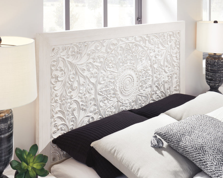 Paxberry Whitewash Panel Bedroom Set - Gate Furniture