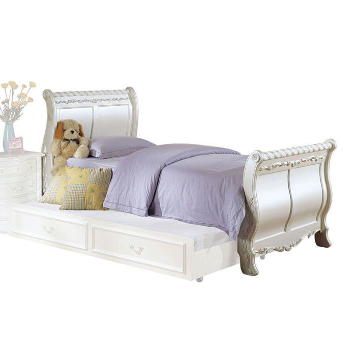 Pearl Twin Bed - 01010T - In Stock Furniture