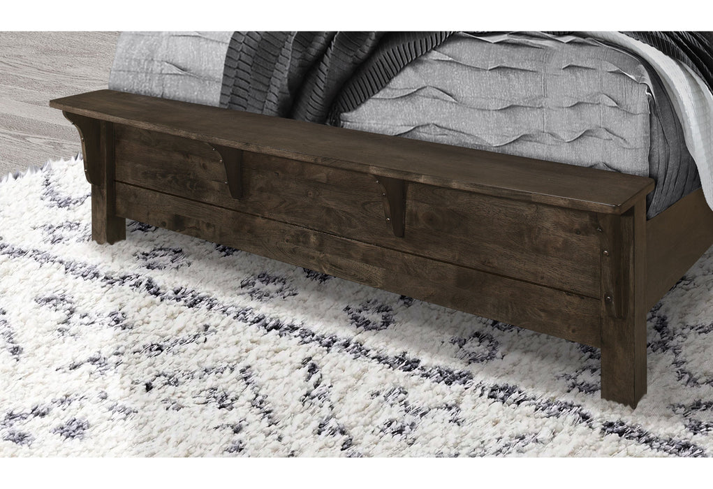 Peter Grey Oak Queen Bed Group - PETER-GREY OAK-QBG - Gate Furniture