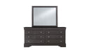 Pompei Metallic Grey Queen Bed Group With Led - POMPEI-GR-QBG - Gate Furniture