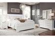 Pompei Metallic White Queen Bed Group With Led - POMPEI-WH-QBG - Gate Furniture