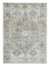 Precia Gray/Cream 5'3" x 7'3" Rug - R404132 - Gate Furniture