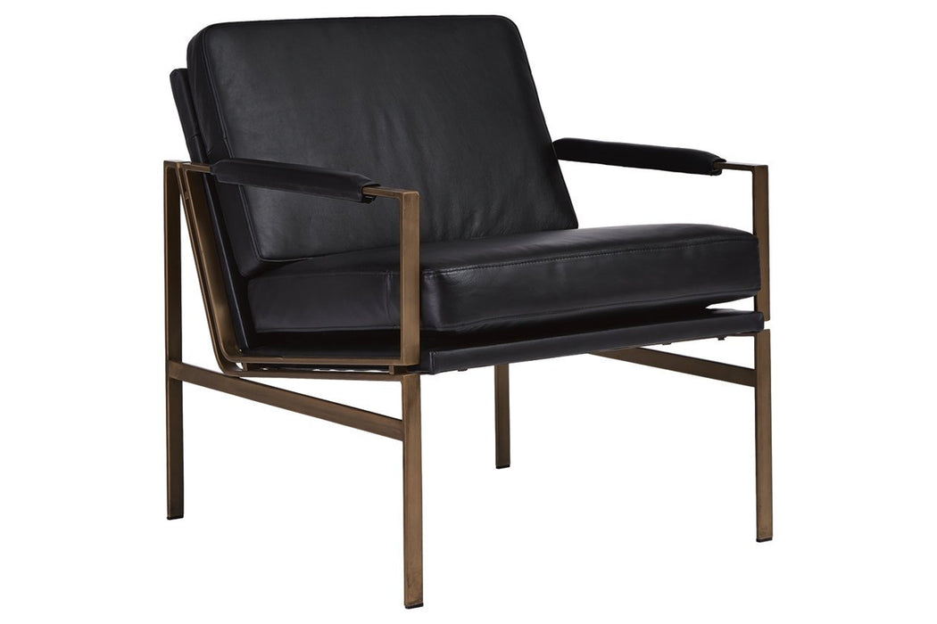 Puckman Black Accent Chair - A3000192 - Gate Furniture