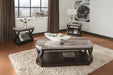 Radilyn Grayish Brown Table (Set of 3) - T568-13 - Gate Furniture