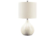 Rainermen Off White Table Lamp - L180024 - Gate Furniture