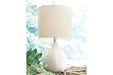 Rainermen Off White Table Lamp - L180024 - Gate Furniture