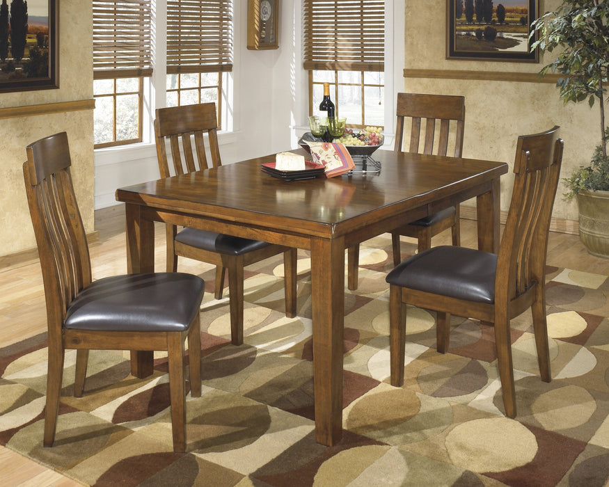 Ralene Medium Brown Dining Room Set - Gate Furniture