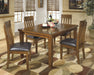 Ralene Medium Brown Dining Room Set - Gate Furniture