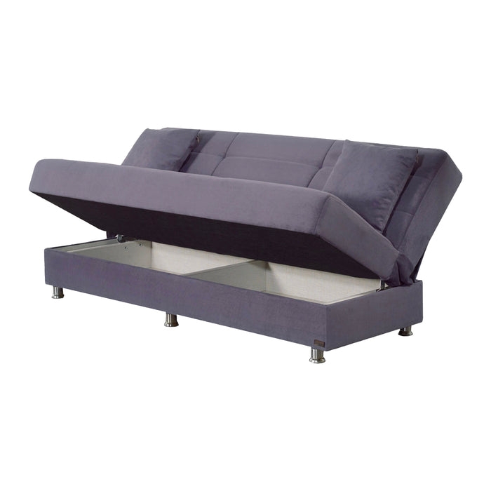 Ramsey 75 in. Convertible Sleeper Sofa in  with Storage - SB-RAMSEY - In Stock Furniture