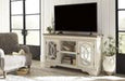 Realyn Chipped White 62" TV Stand - W743-48 - Gate Furniture