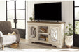 Realyn Chipped White 62" TV Stand - W743-48 - Gate Furniture