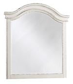 Realyn Chipped White Bedroom Mirror - B743-26 - Gate Furniture