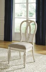 Realyn Chipped White Dining Chair (Set of 2) - D743-02 - Gate Furniture