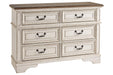 Realyn Two-tone Dresser - B743-21 - Gate Furniture