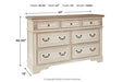 Realyn Two-tone Dresser - B743-31 - Gate Furniture