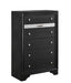 Regata Black Storage Platform Bedroom Set - Gate Furniture