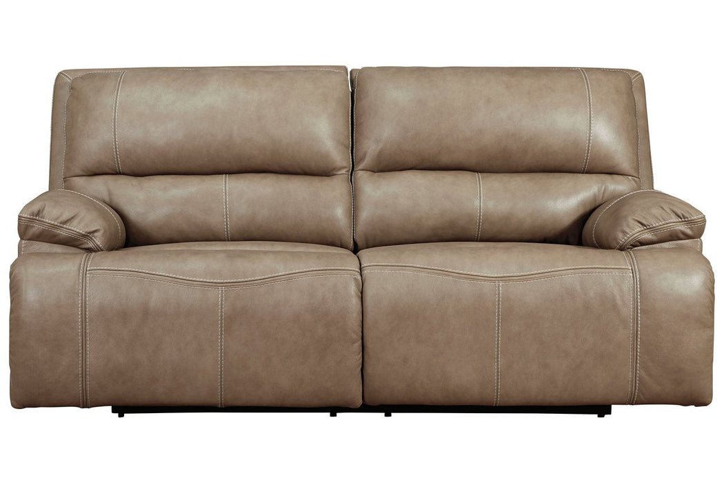 Ricmen Putty Power Reclining Sofa - U4370247 - Gate Furniture