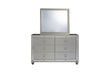 Riley Silver Queen Bed Group - RILEY-QBG-(M) - Gate Furniture