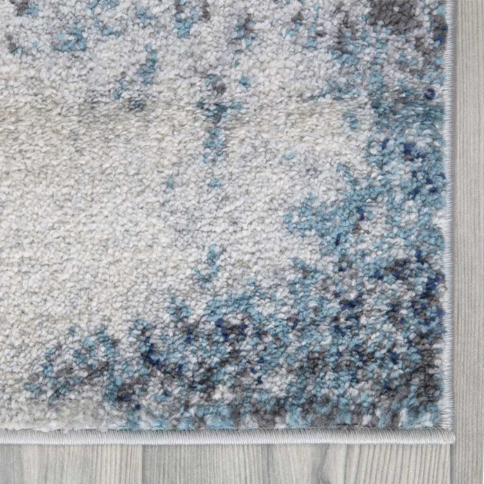 Rixos Collection Distressed Modern Abstract Design Area Rugs - Gray - 5'X7' - RIX3163-5X7 - Gate Furniture