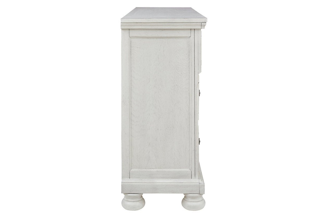 Robbinsdale Antique White Dresser - B742-31 - Gate Furniture