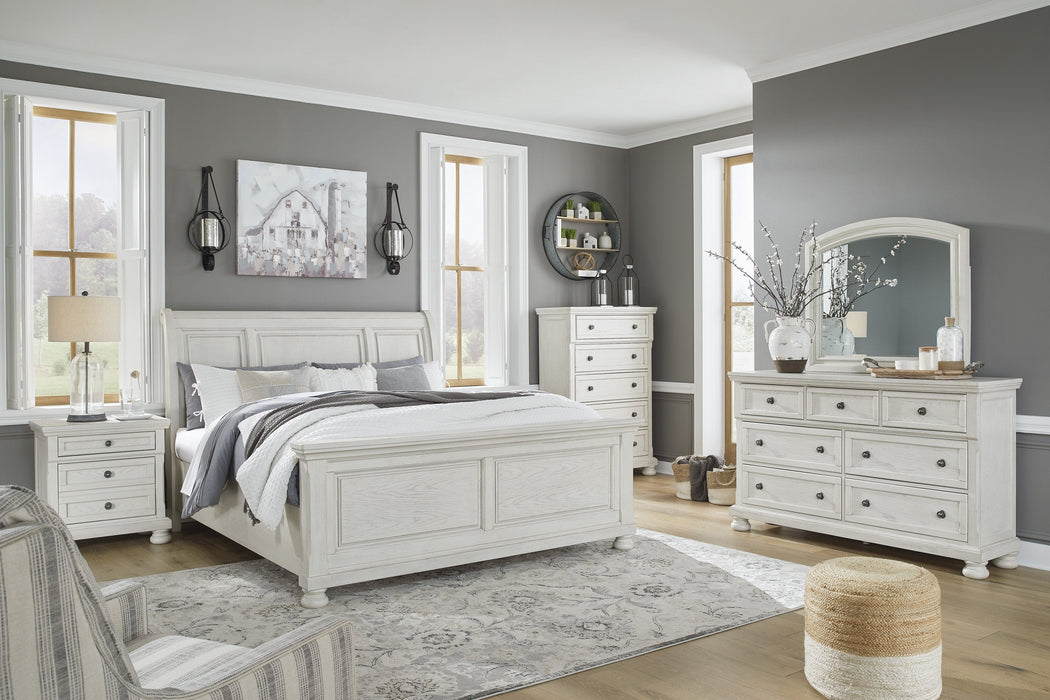 Robbinsdale Sleigh Bedroom Set - Gate Furniture