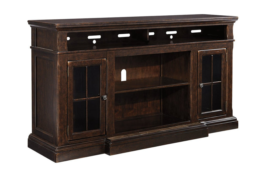 Roddinton Dark Brown 72" TV Stand - W701-88 - Gate Furniture