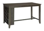 Rokane Brown Counter Height Dining Table - D397-32 - Gate Furniture