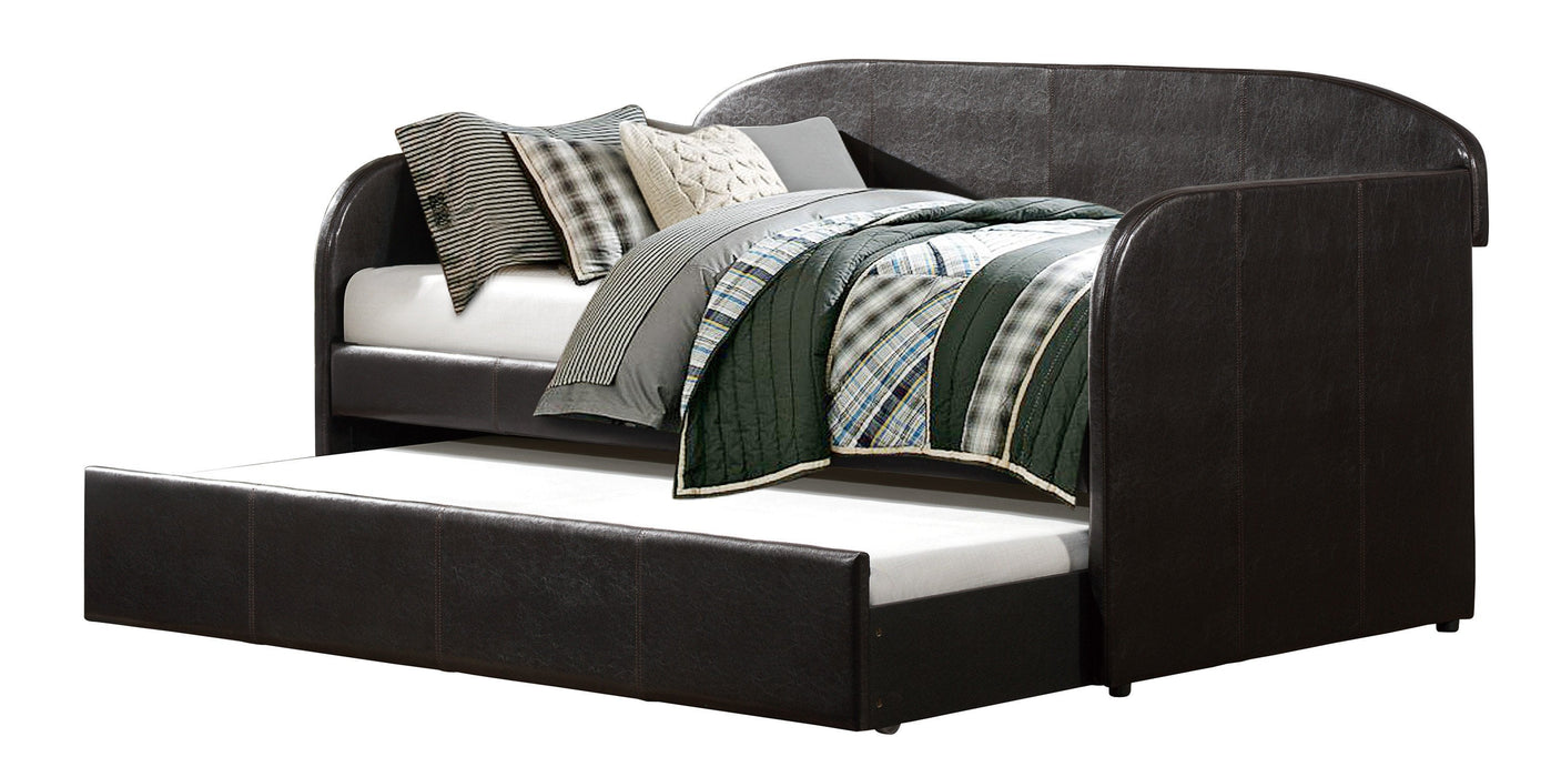 Roland Dark Brown Daybed with Trundle - 4950 - Gate Furniture