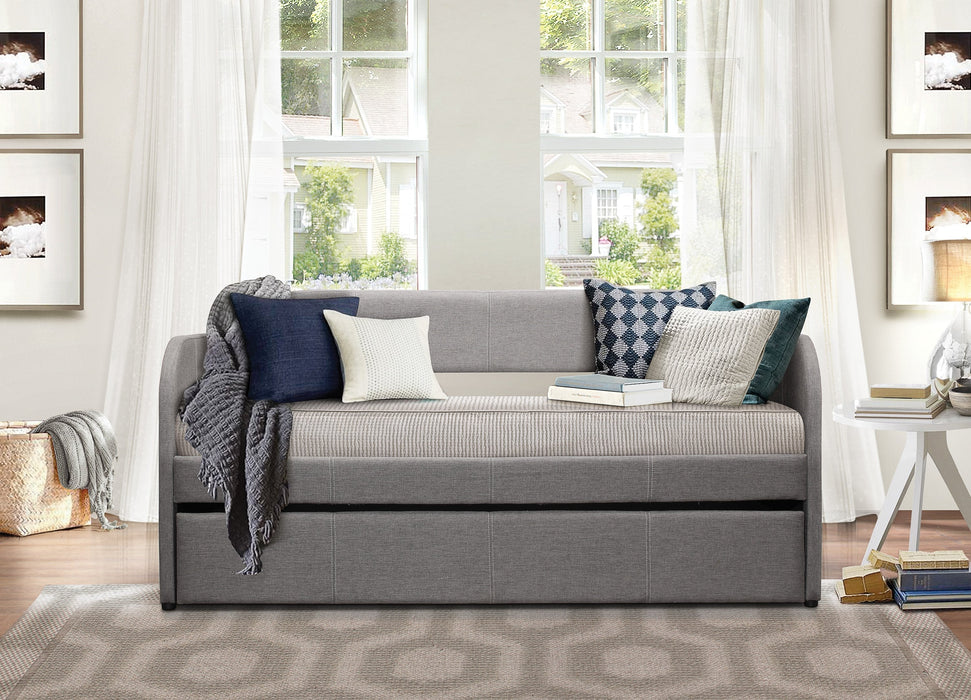 Roland Gray Daybed with Trundle - 4950GY - Gate Furniture