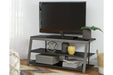 Rollynx Black 48" TV Stand - W326-10 - Gate Furniture