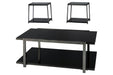 Rollynx Black Table (Set of 3) - T326-13 - Gate Furniture