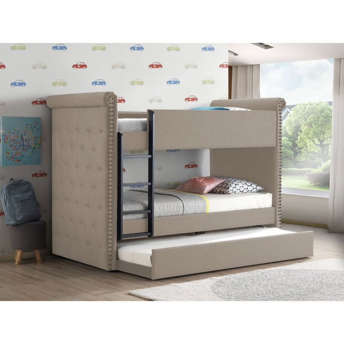 Romana II Twin/Twin Bunk Bed & Trundle - 37850 - In Stock Furniture