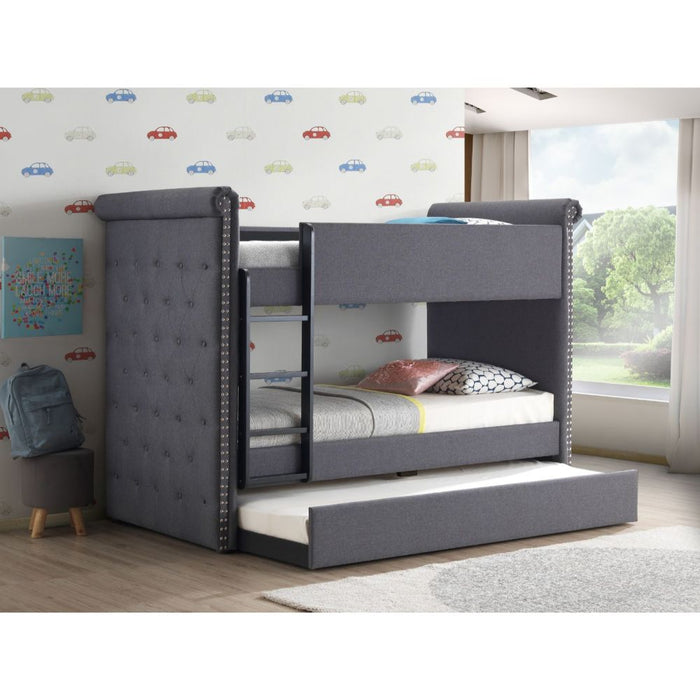 Romana II Twin/Twin Bunk Bed & Trundle - 37855 - In Stock Furniture