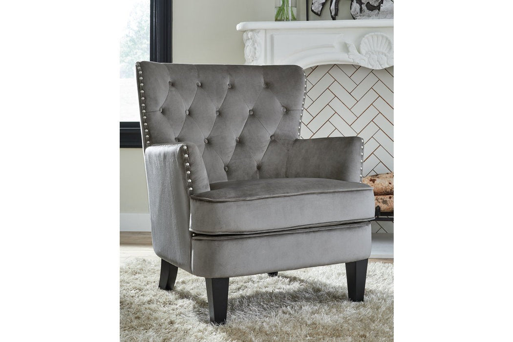 Romansque Gray Accent Chair - A3000261 - Gate Furniture