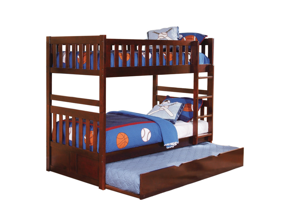 Rowe Cherry Twin/Twin Bunk Bed - Gate Furniture