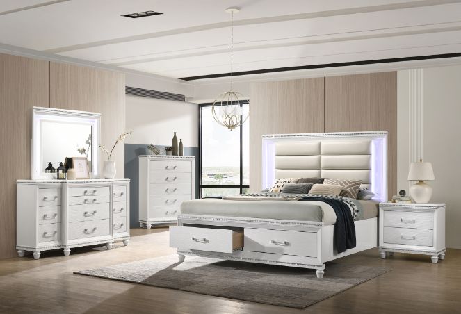 Sadie Eastern King Bed - 28737EK - In Stock Furniture