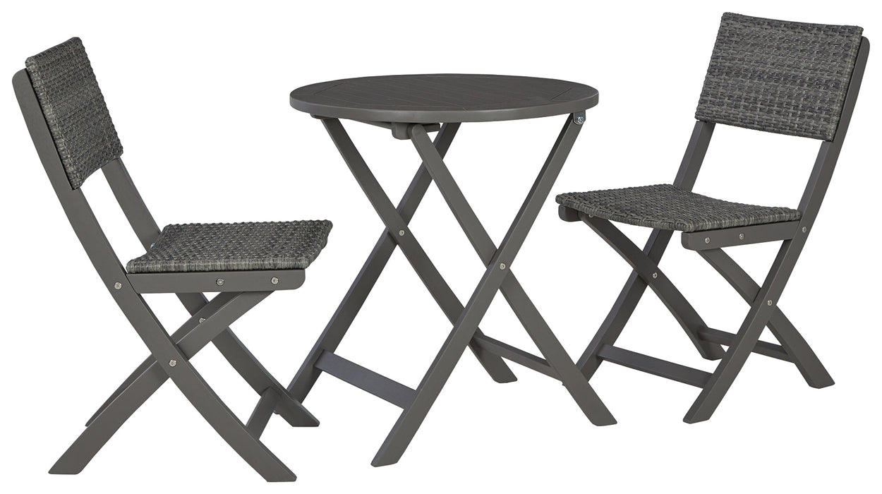 Safari Peak Outdoor Table and Chairs (Set of 3) - P201-050 - In Stock Furniture