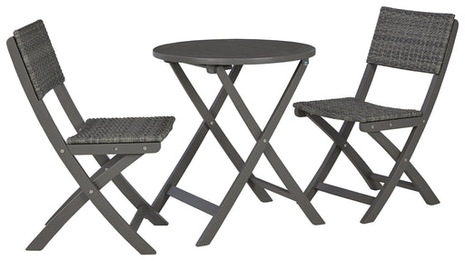 Safari Peak Outdoor Table and Chairs (Set of 3) - P201-050 - In Stock Furniture